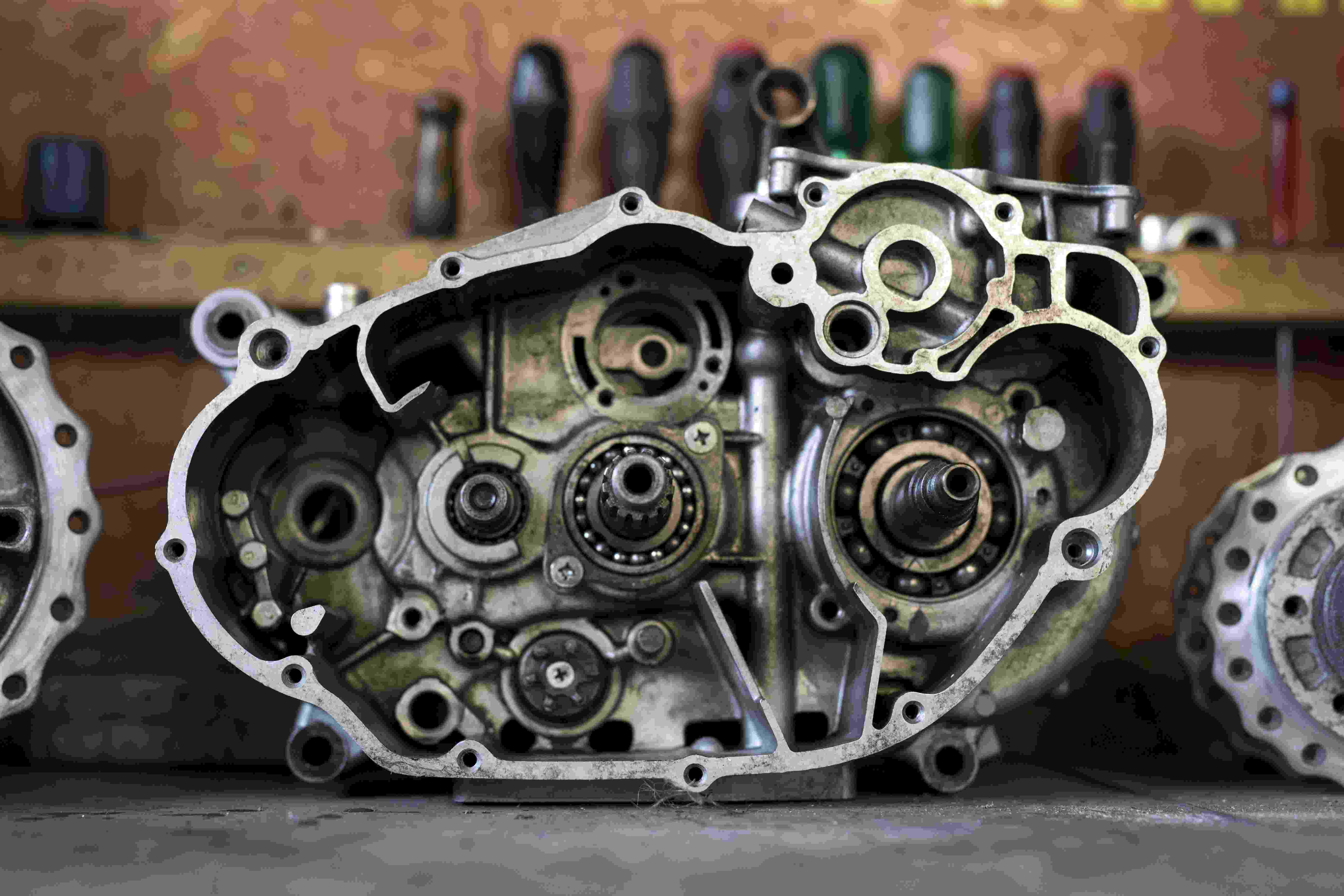 Oficina de motos de alta cilindrada