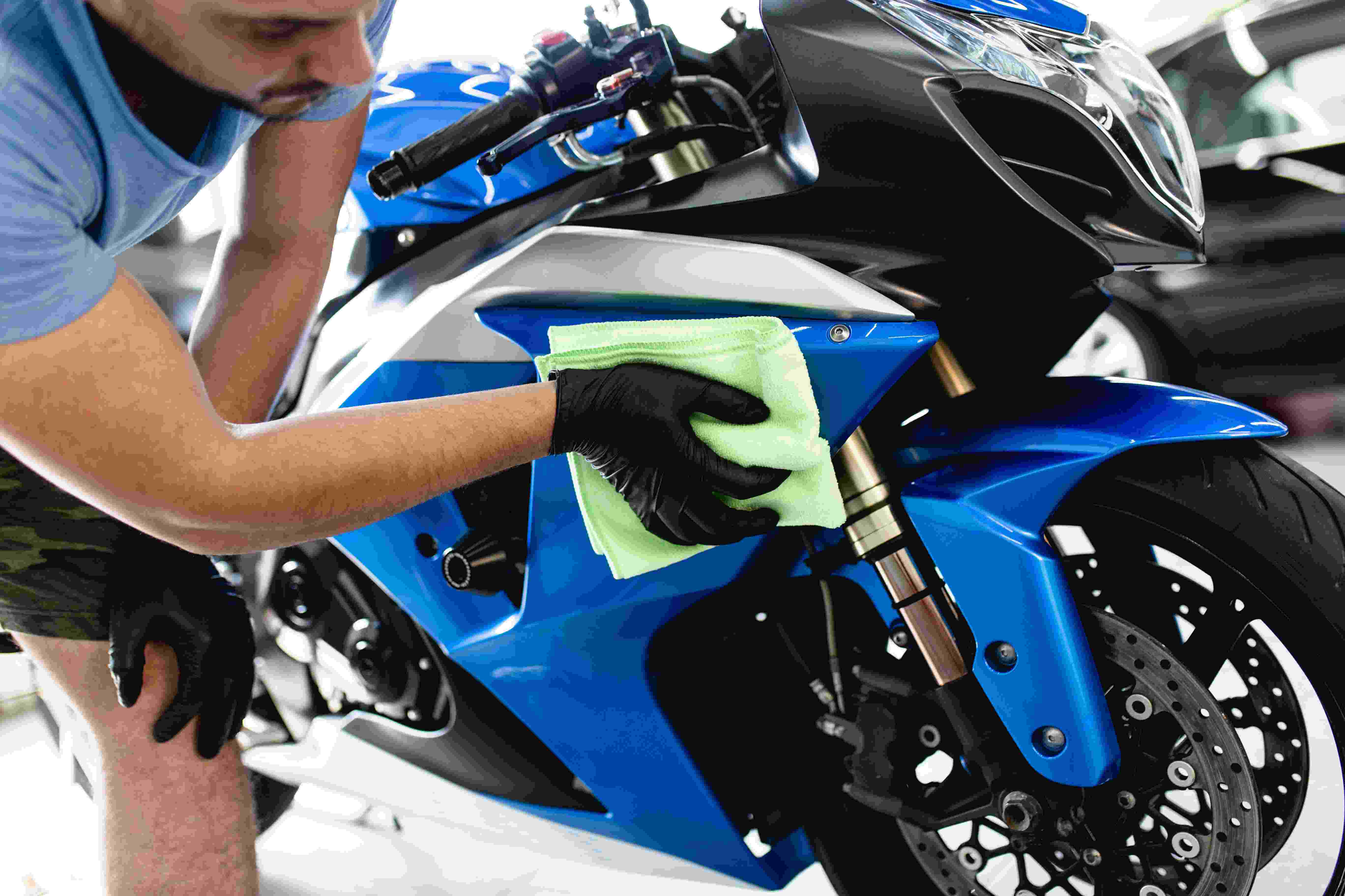 Preparação de moto